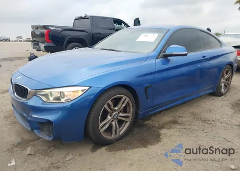 2014 BMW 435I из США, поврежденный, VIN WBA3R1C59EK193029